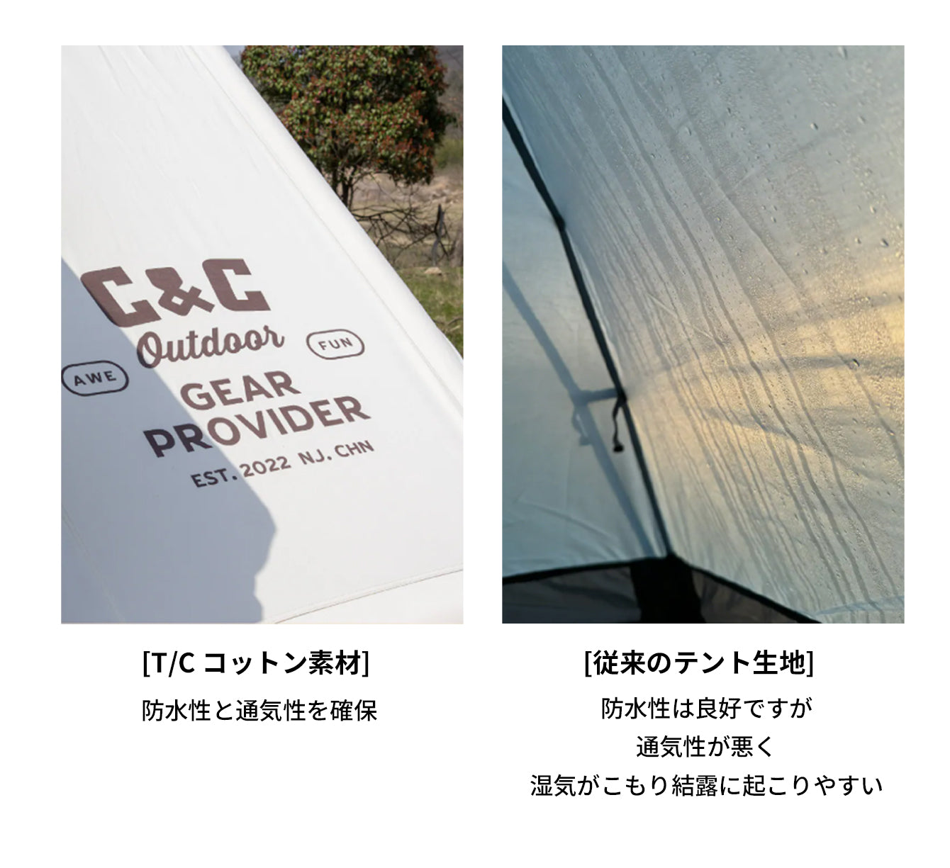 C&C Airlab エアテント用拡張キャノピー