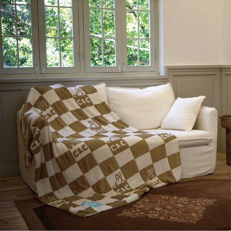 C&C Airlab RETRO BLANKET　レトロデザイン　ブランケット